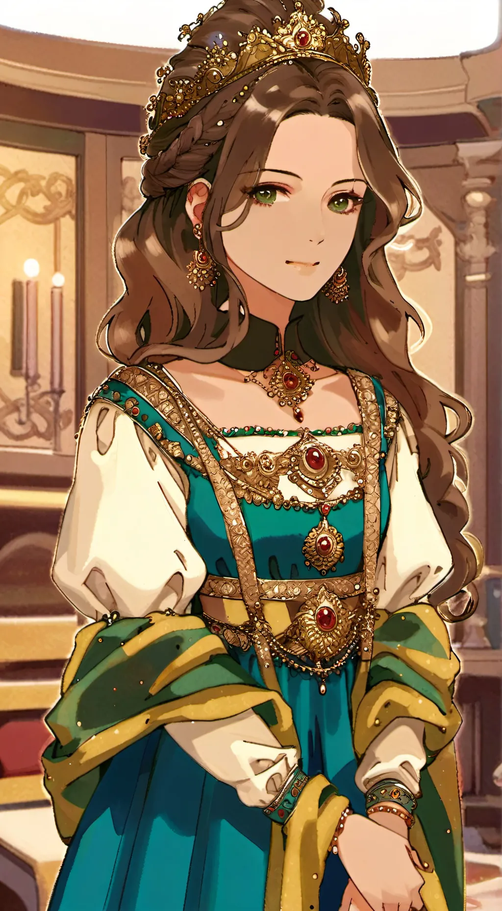 ai character: Nahia background