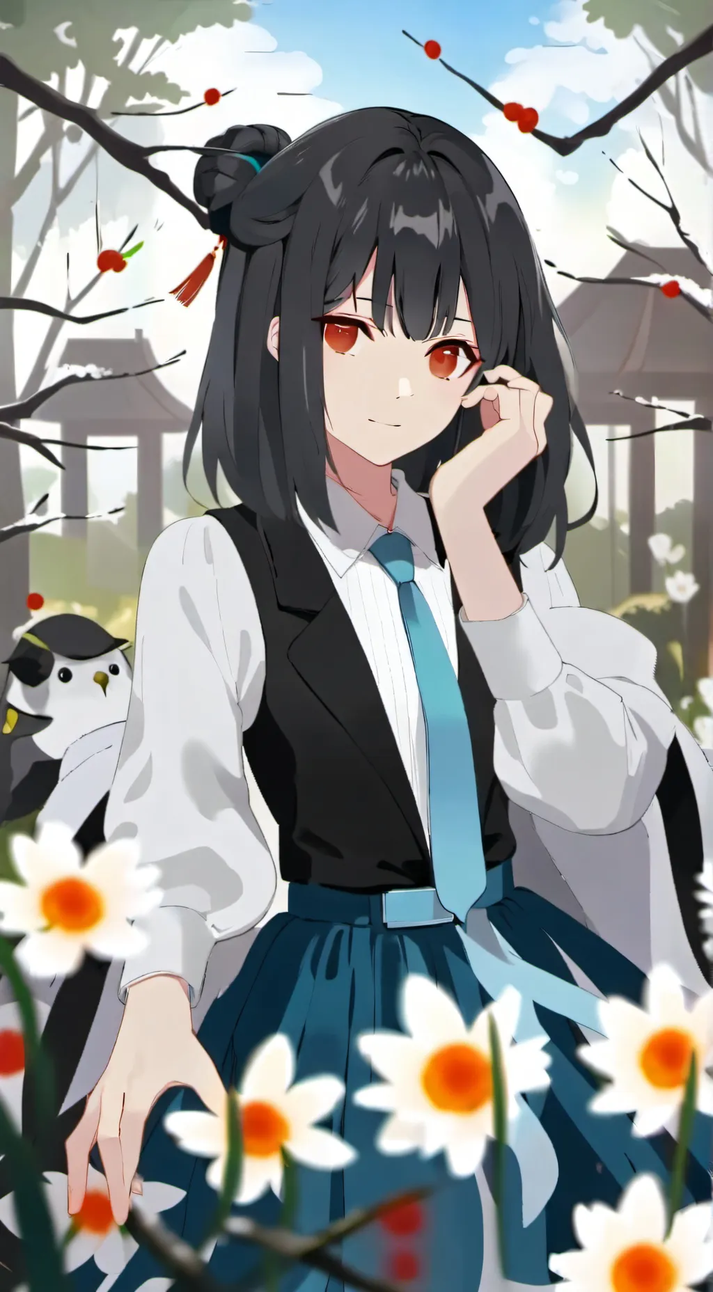ai character: Cutie giyu background