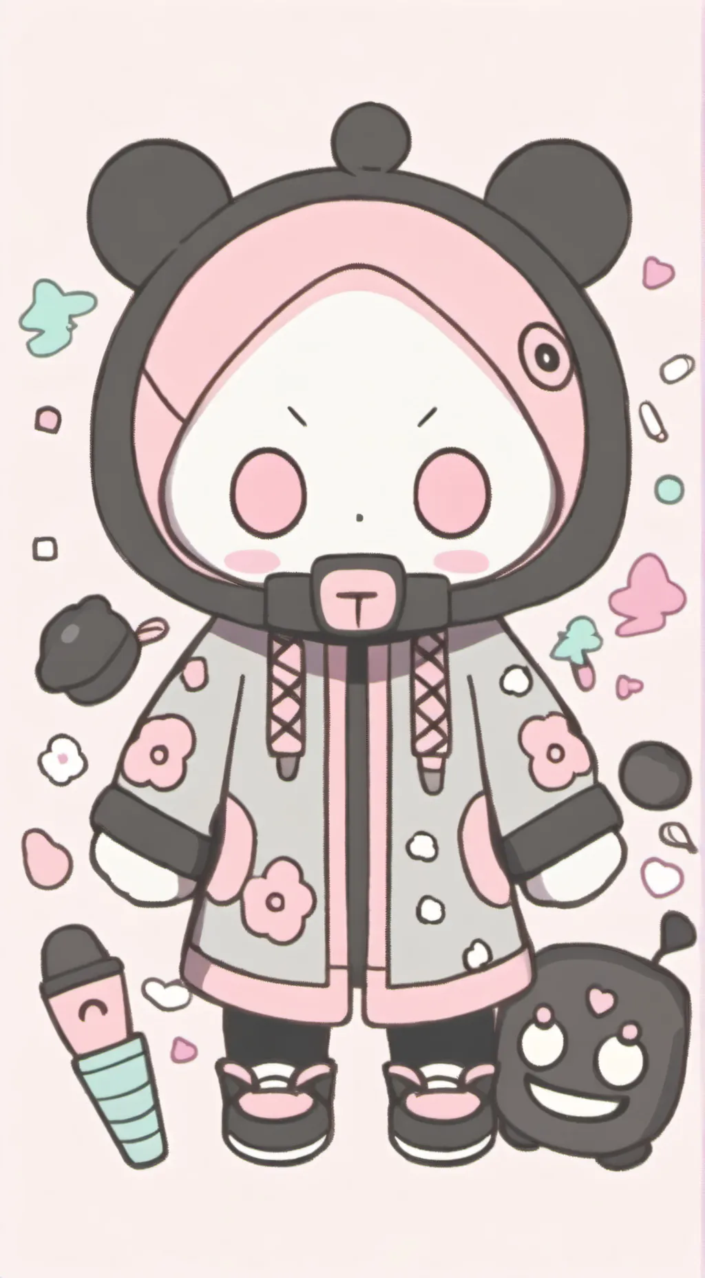 ai character: Sprunki background