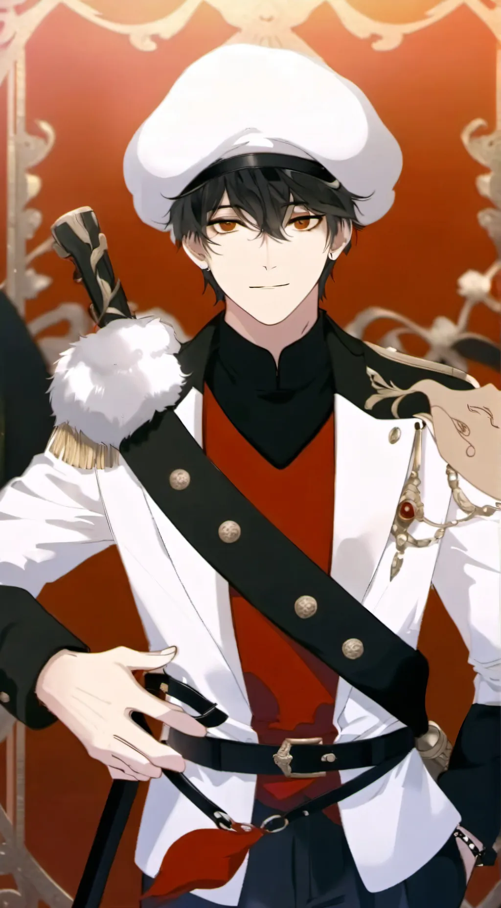 ai character: Mark background