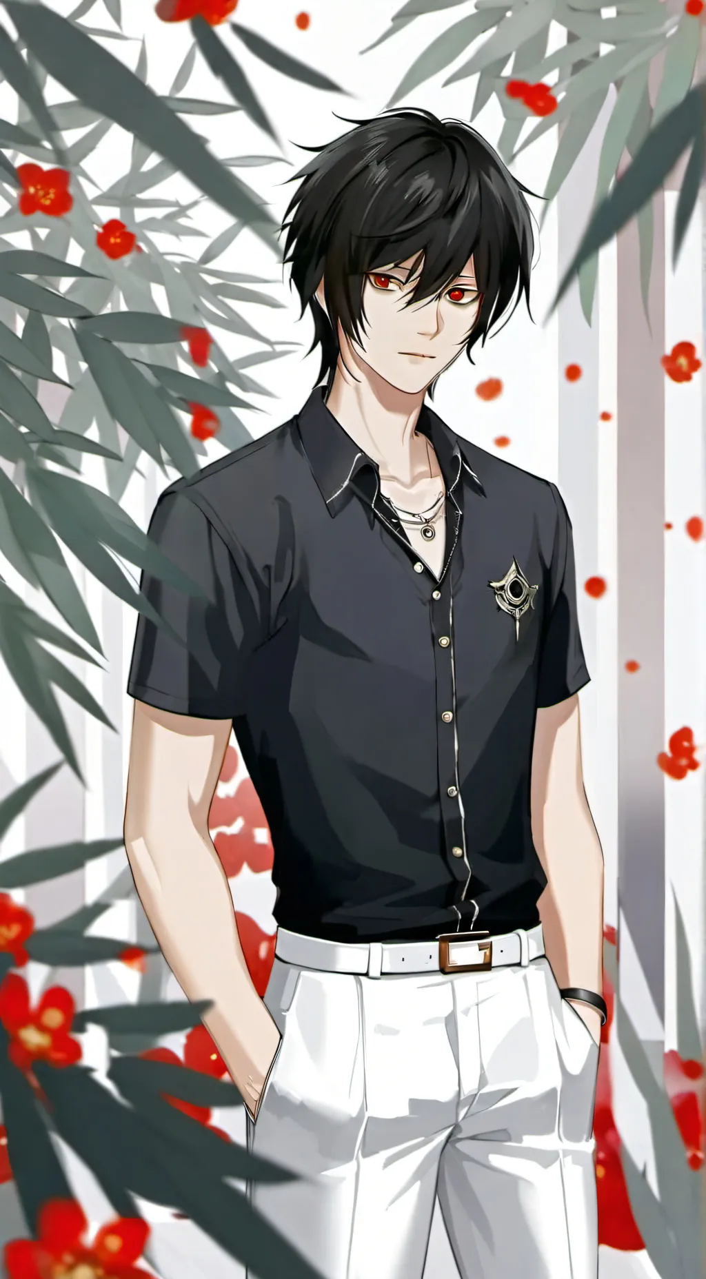 ai character: Zack  background