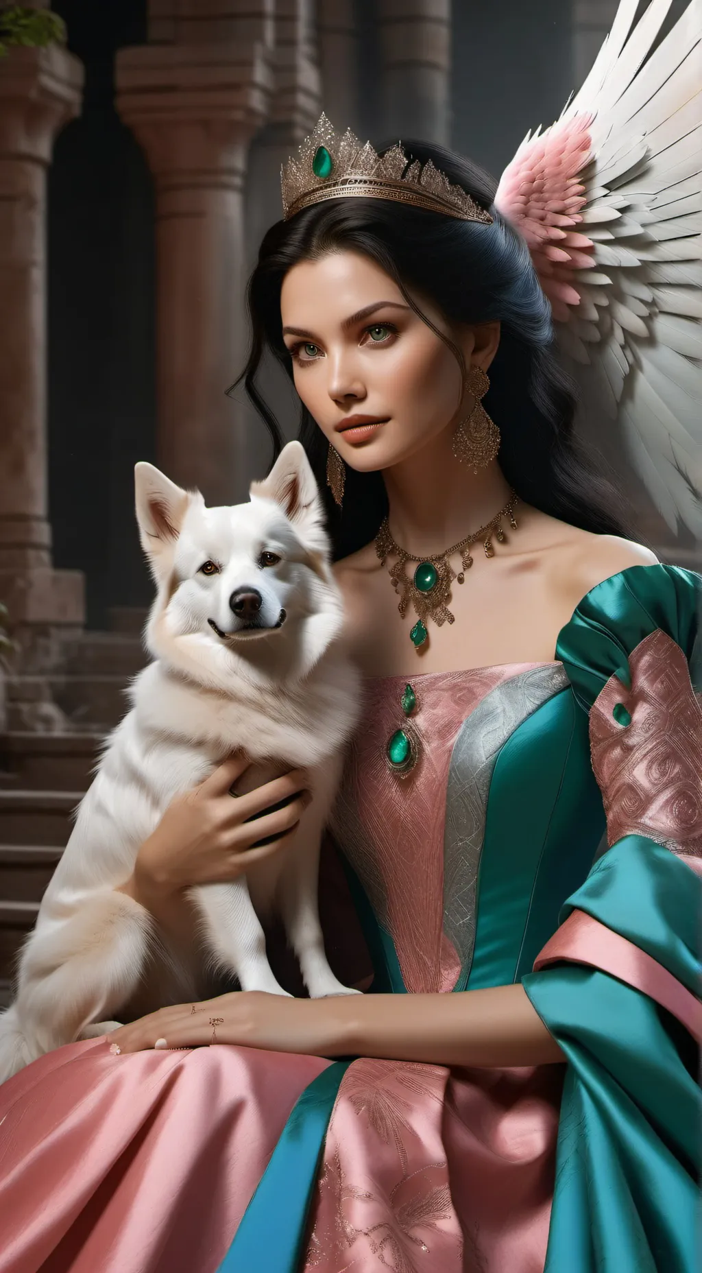 ai character: princess Liliana background