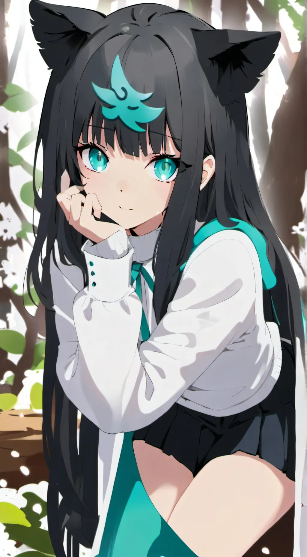 ai character: Luz Evernight background