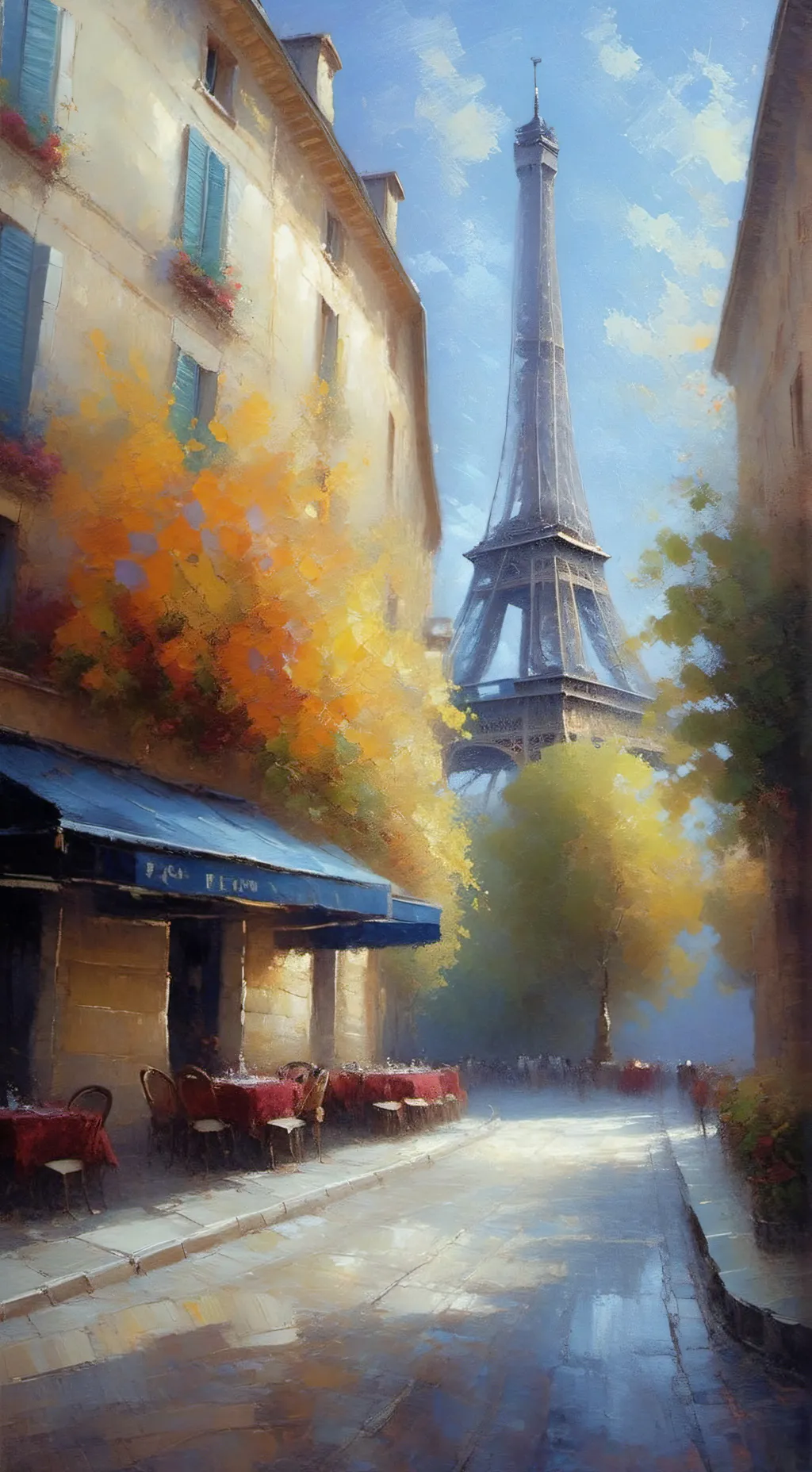 ai character: Learn French background