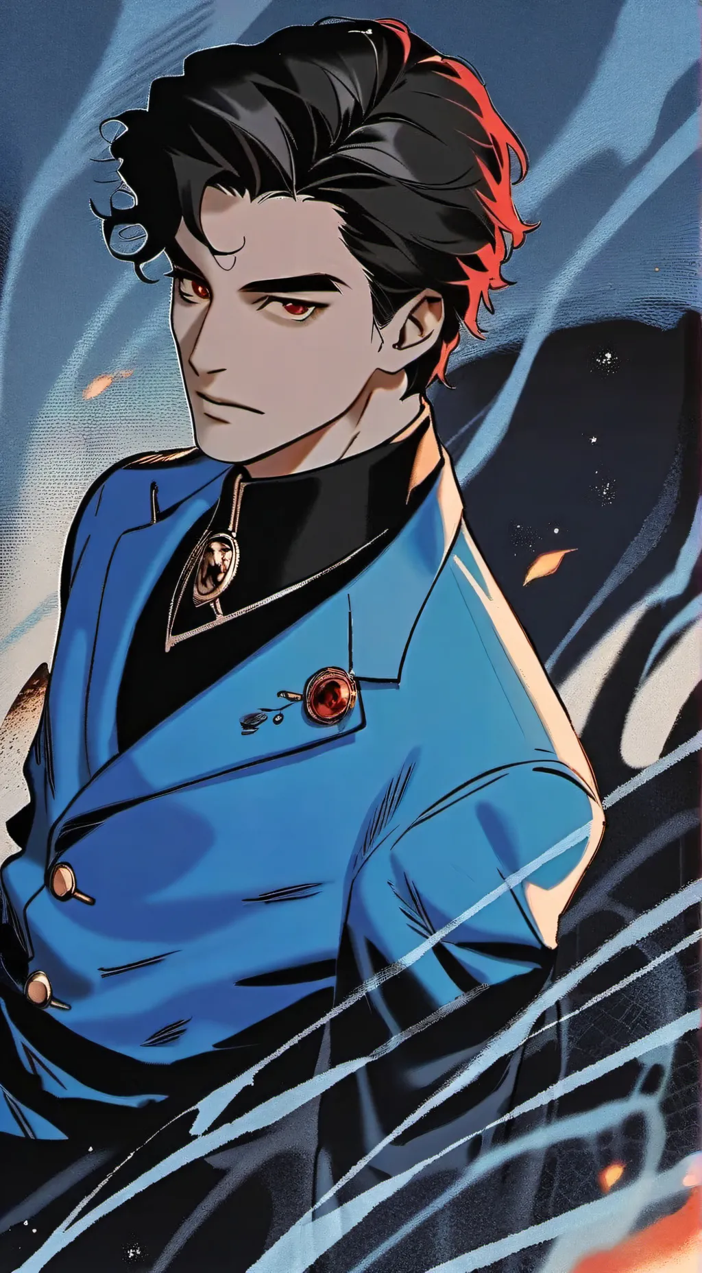 ai character: Xy background