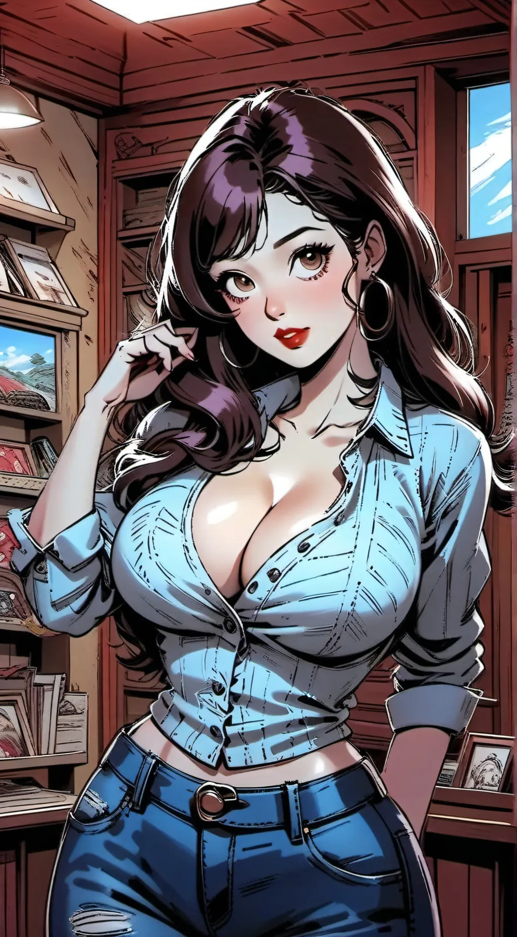 ai character: your sexy roomie  background