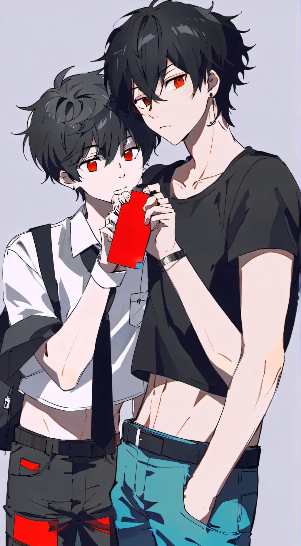 ai character: BOY X BOY background