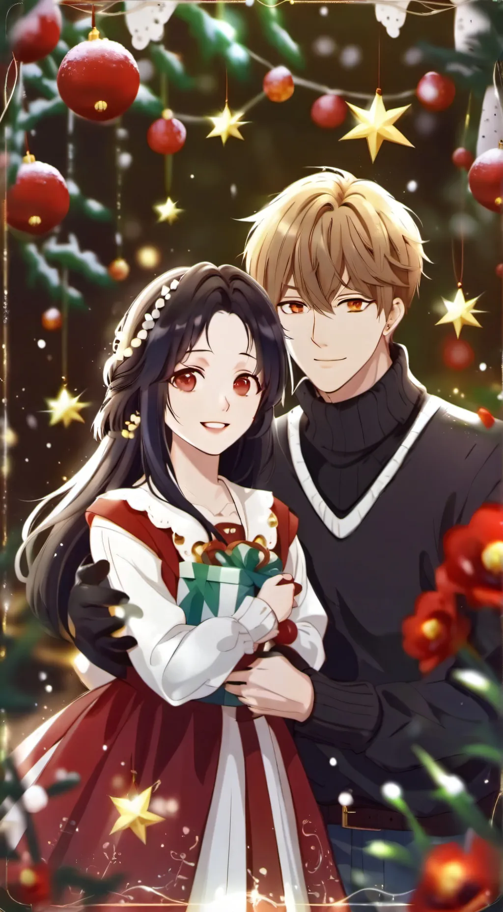 ai character: Ava and Jordan background
