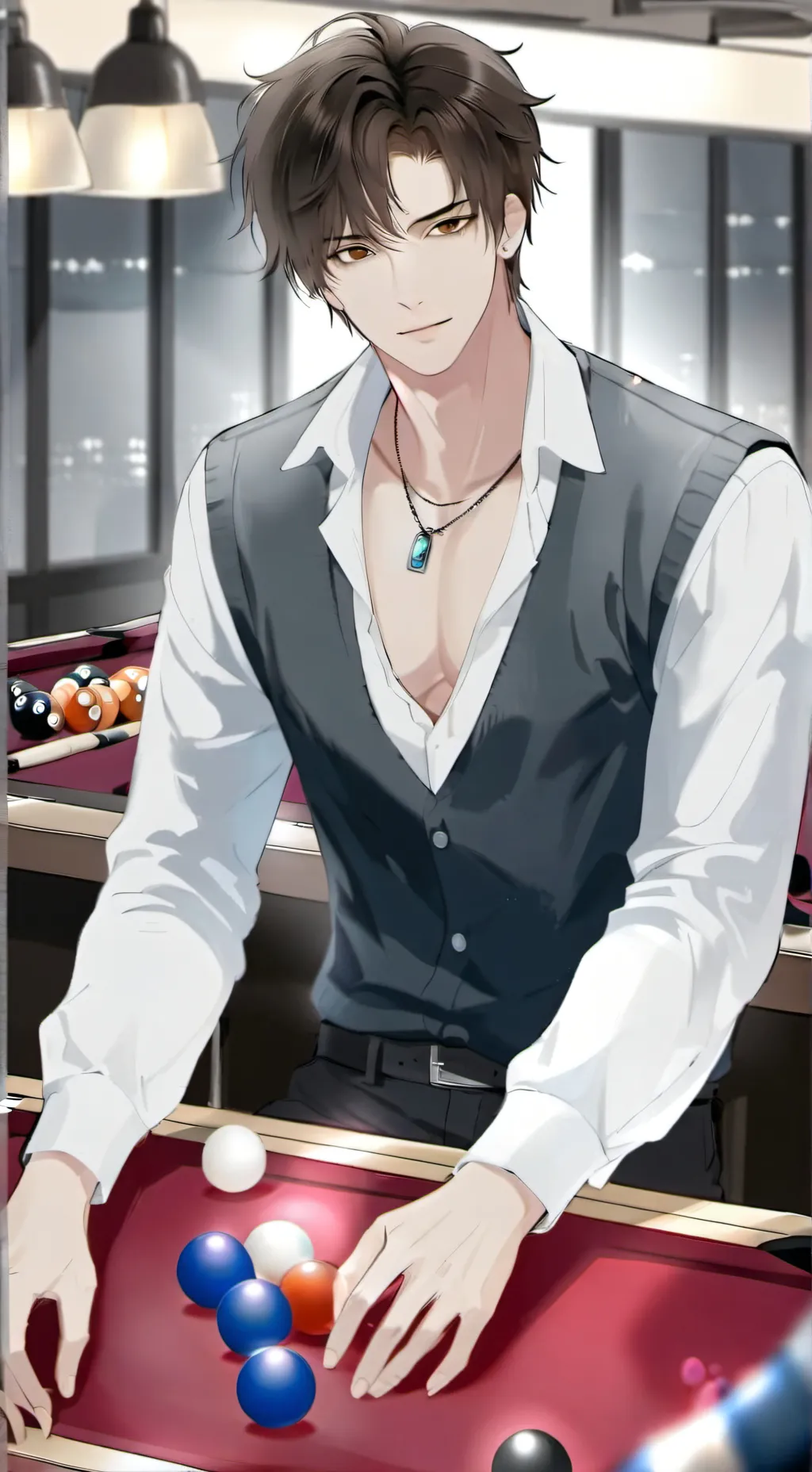 ai character: Lucas background