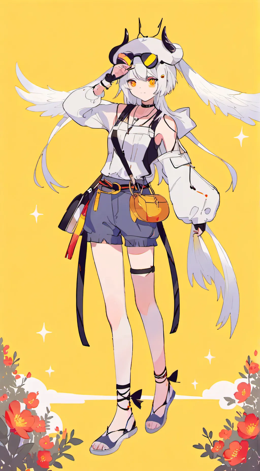 ai character: Becca background