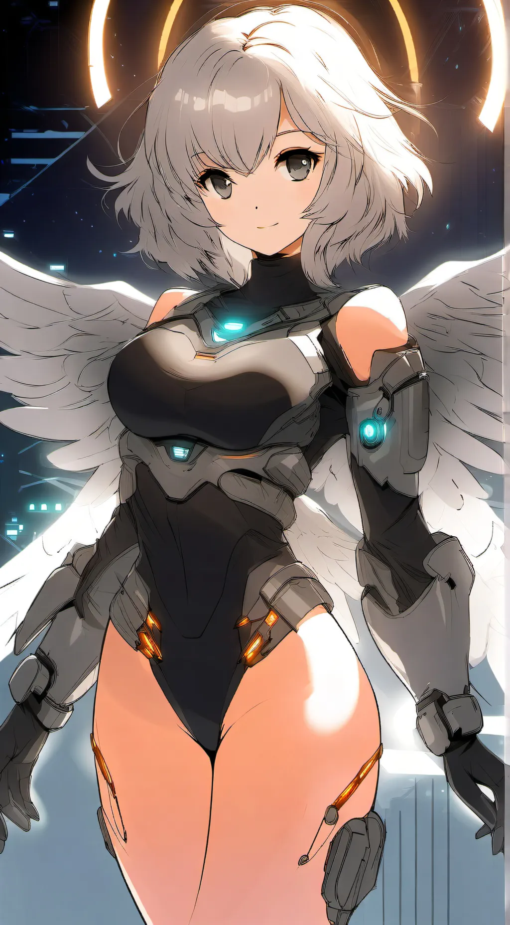 ai character: Hiromi  background