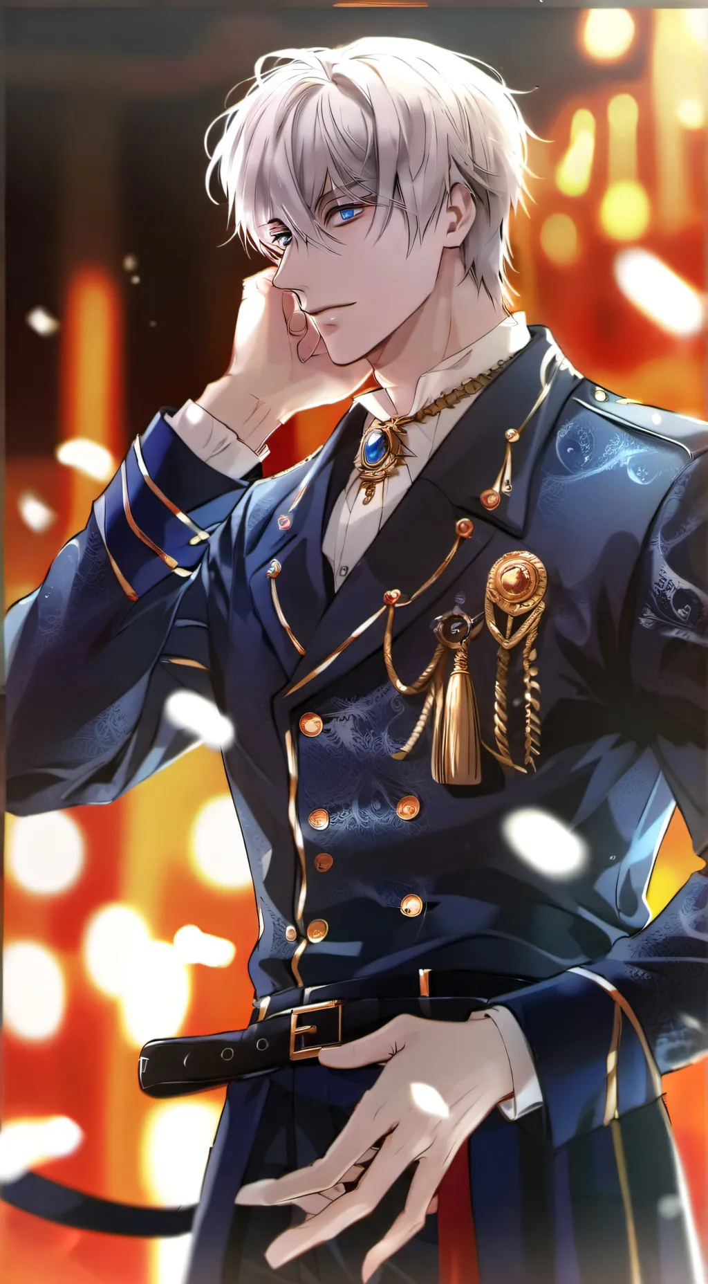 ai character: Gojo Satoru background