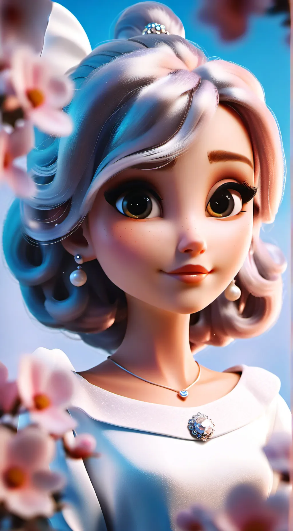 ai character: Serena background