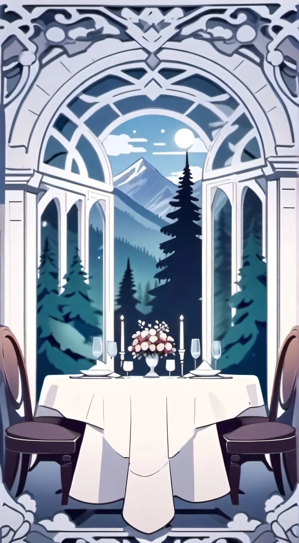 ai character: ★Dandys world!★ background