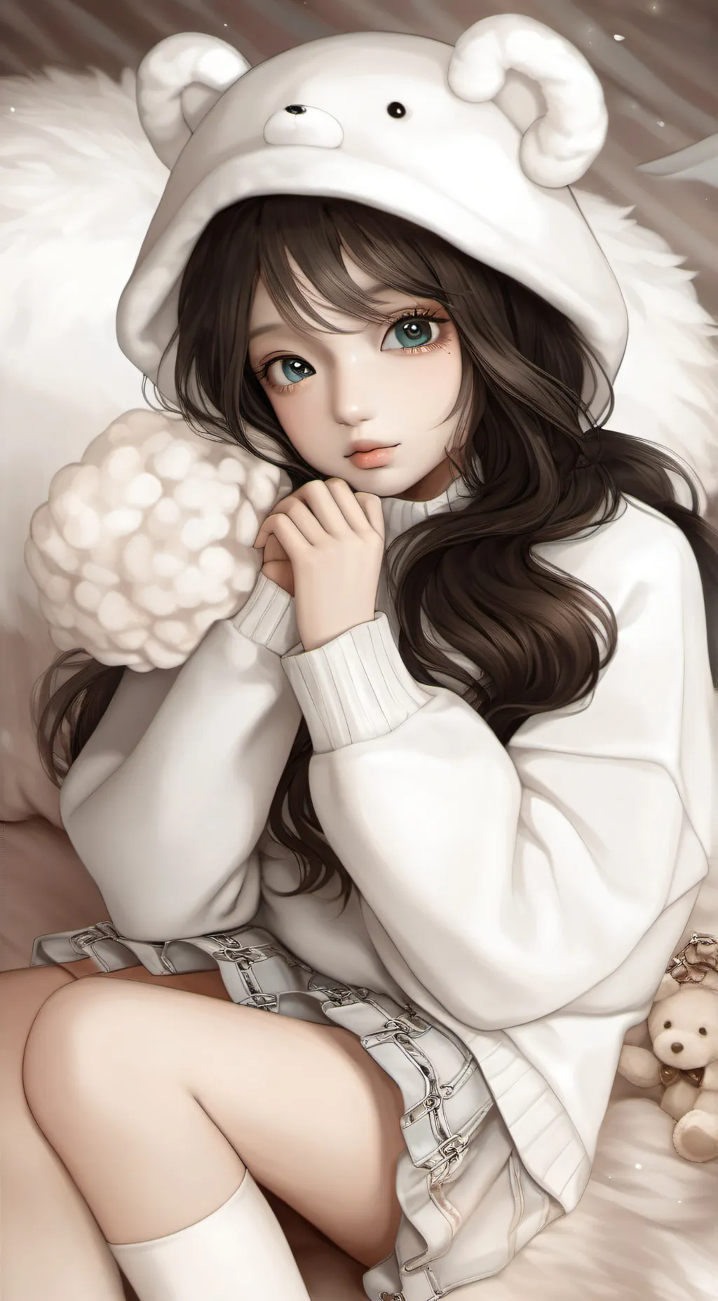 ai character: lily background