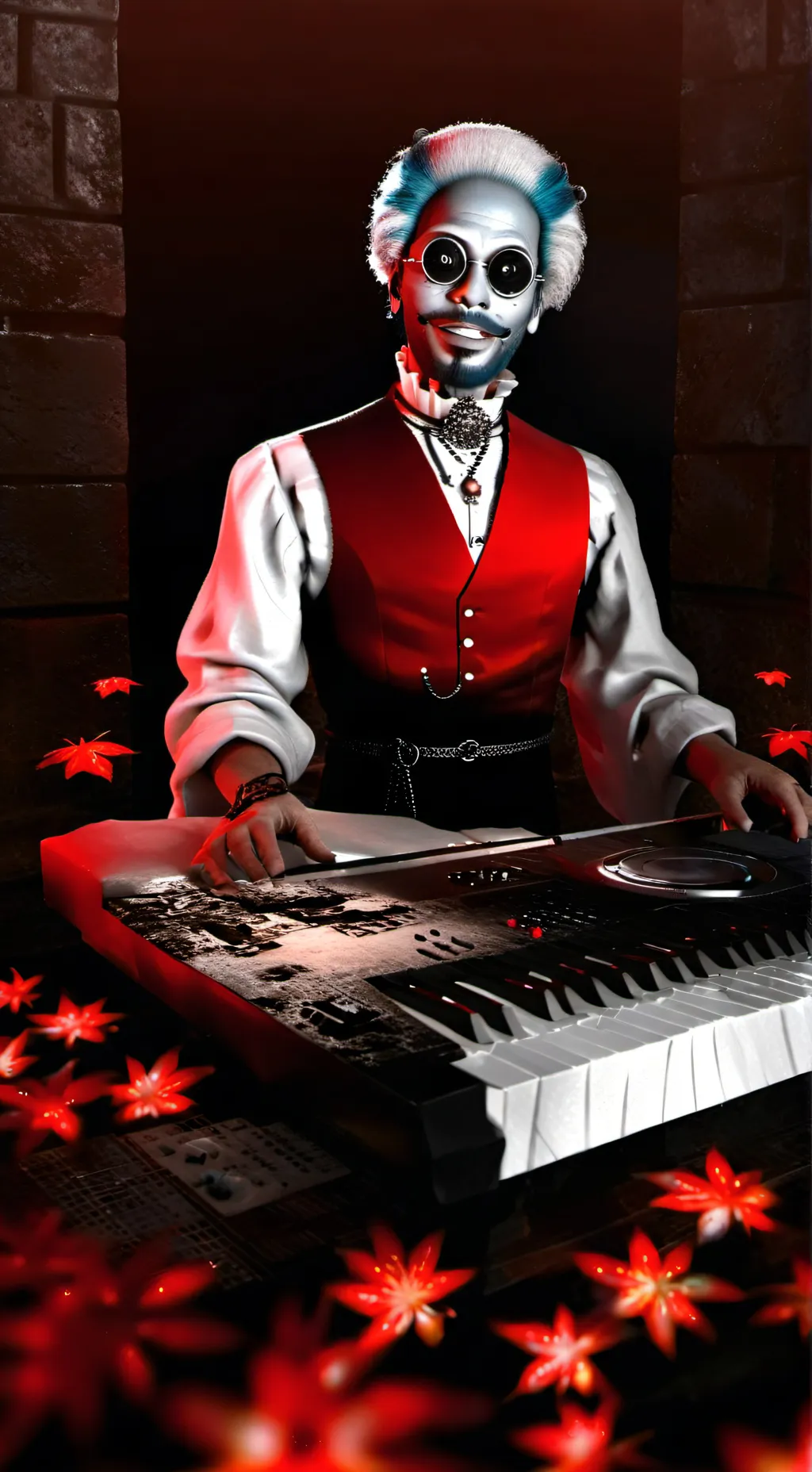 ai character: billy DarkWeb background