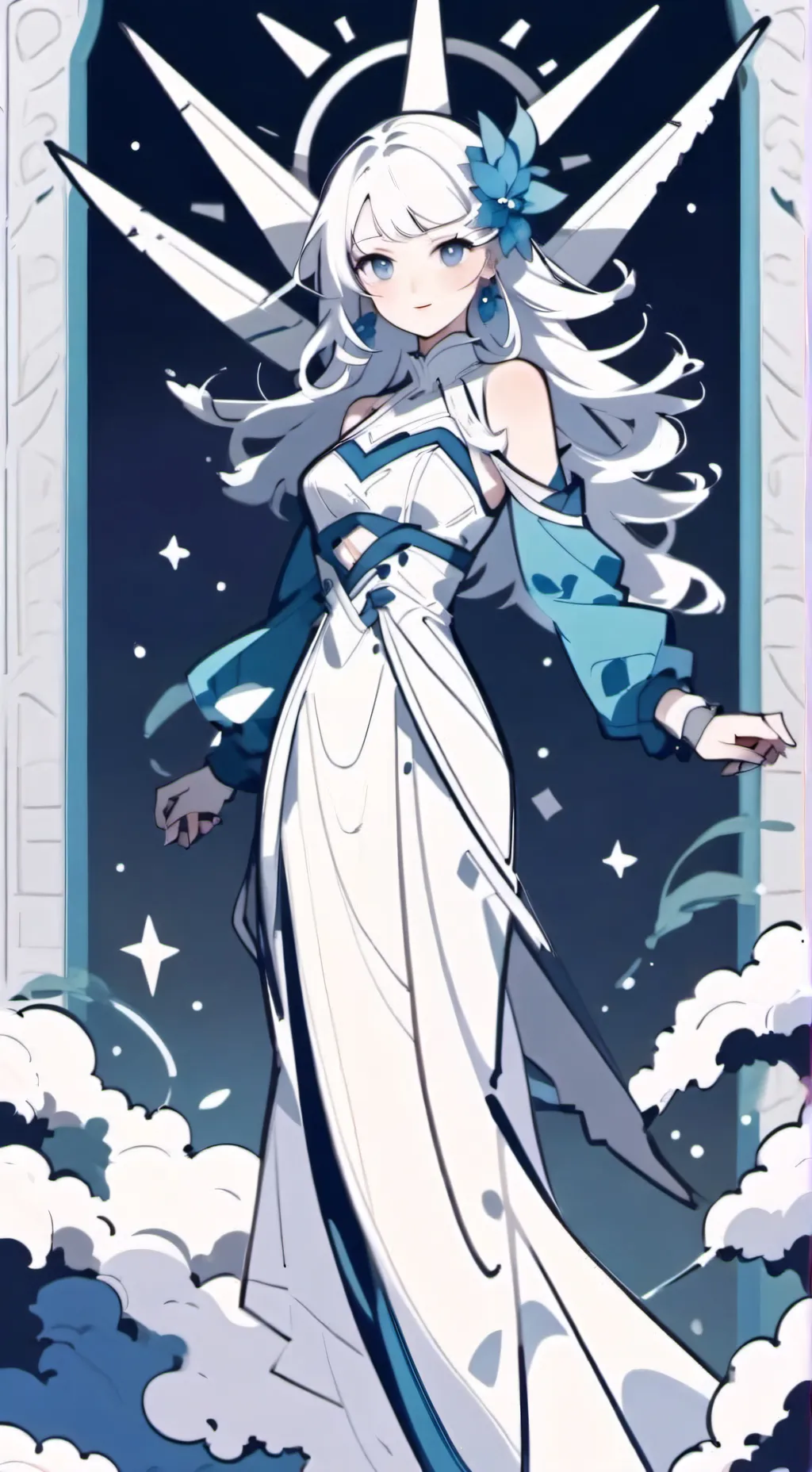 ai character: Delia  background