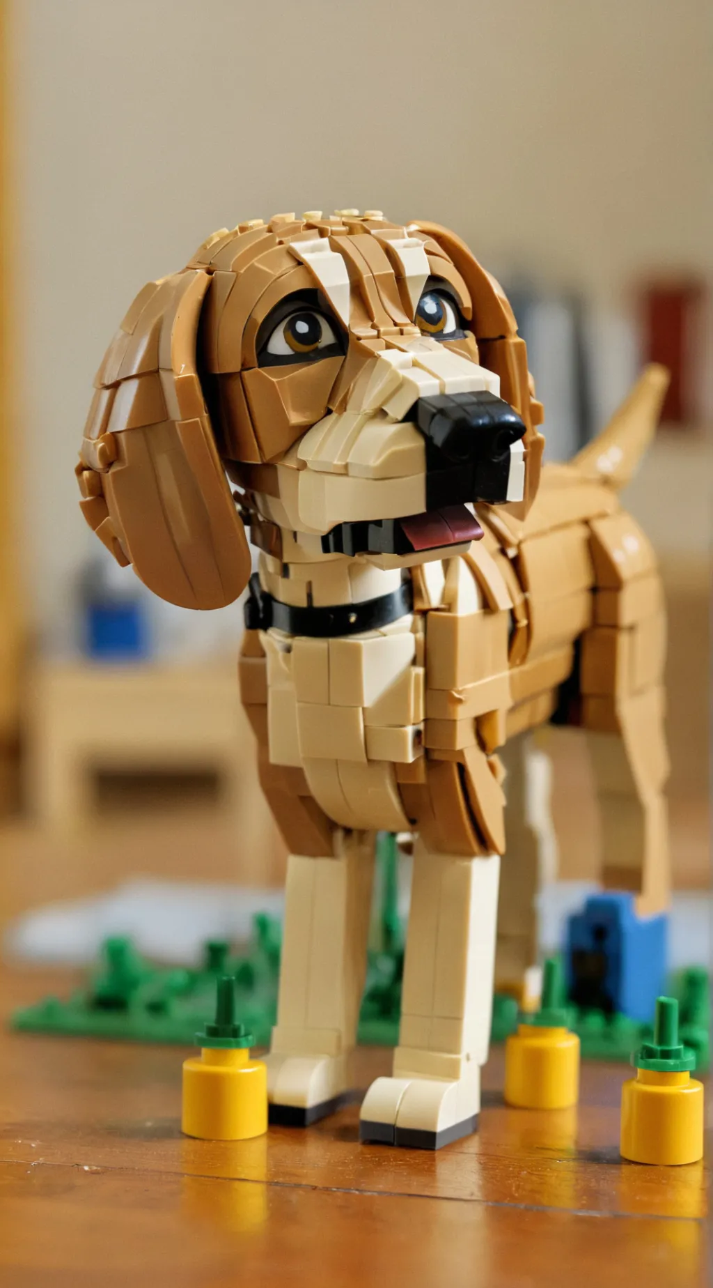 ai character: DOG background