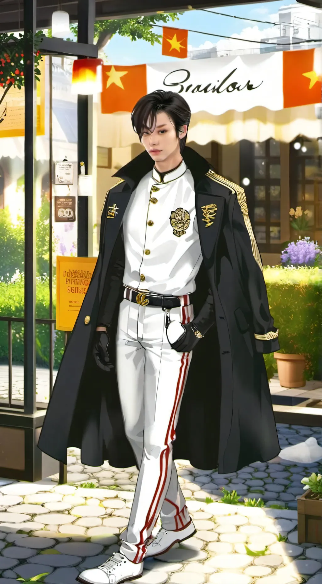 ai character: axel background