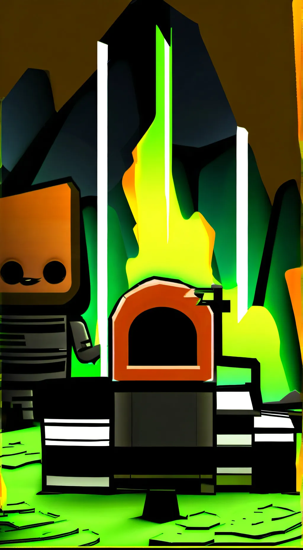 ai character: crouler background