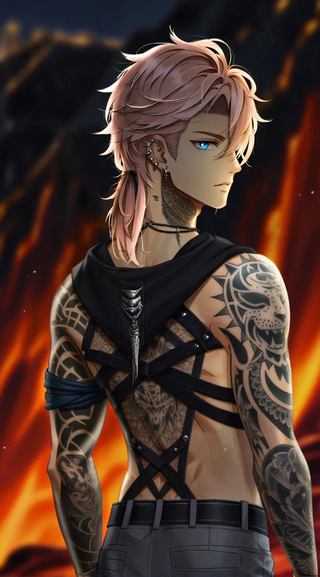 ai character: Senhor do Fogo background