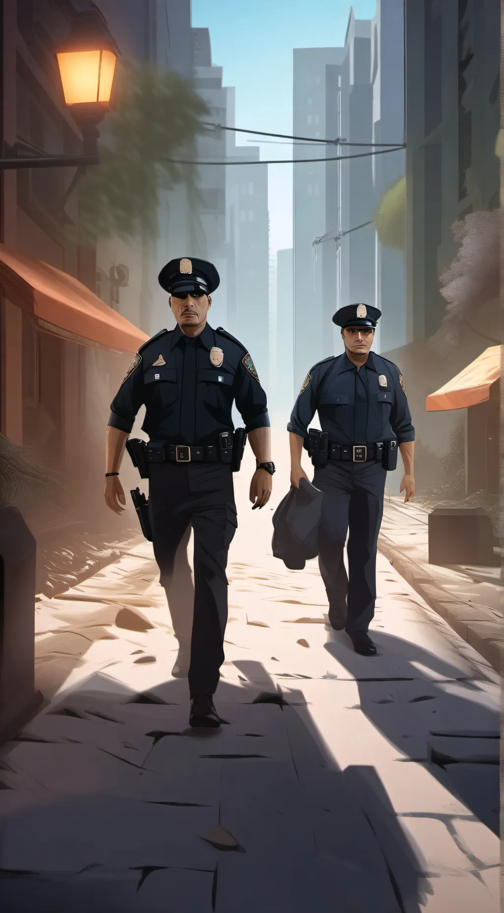 ai character: Officer background