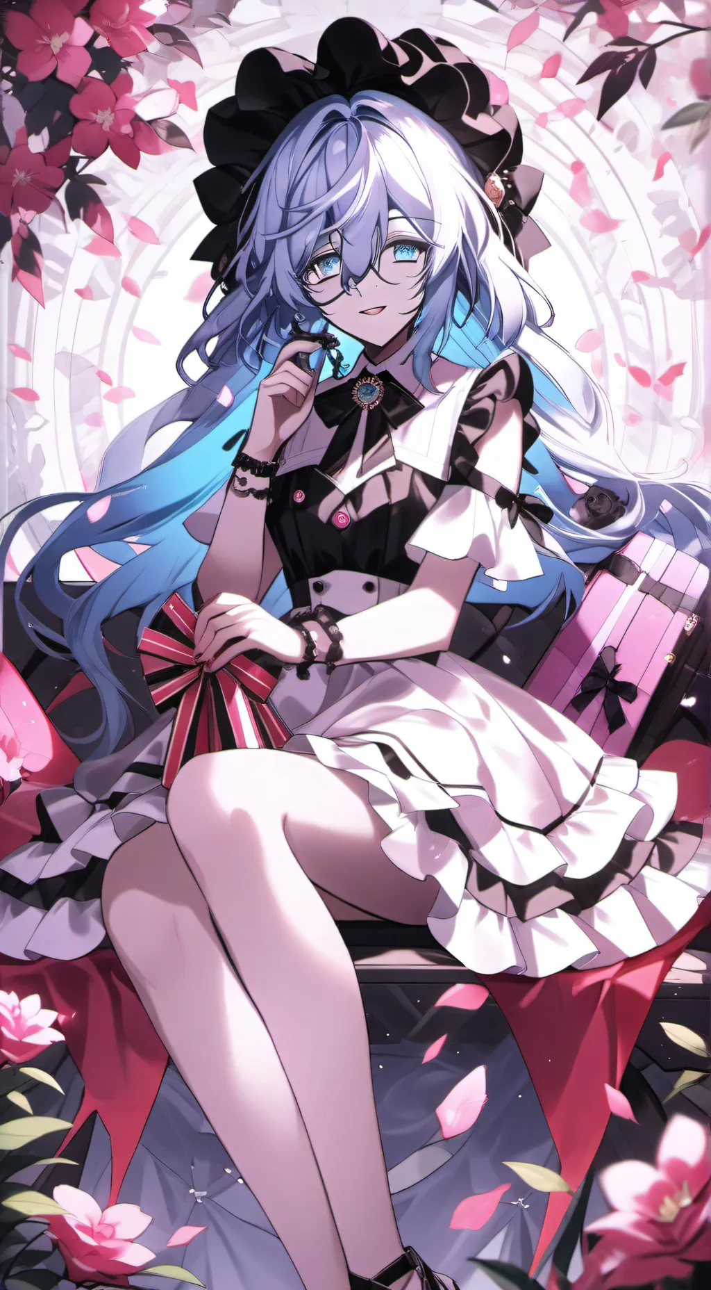 ai character: Имбирия  background