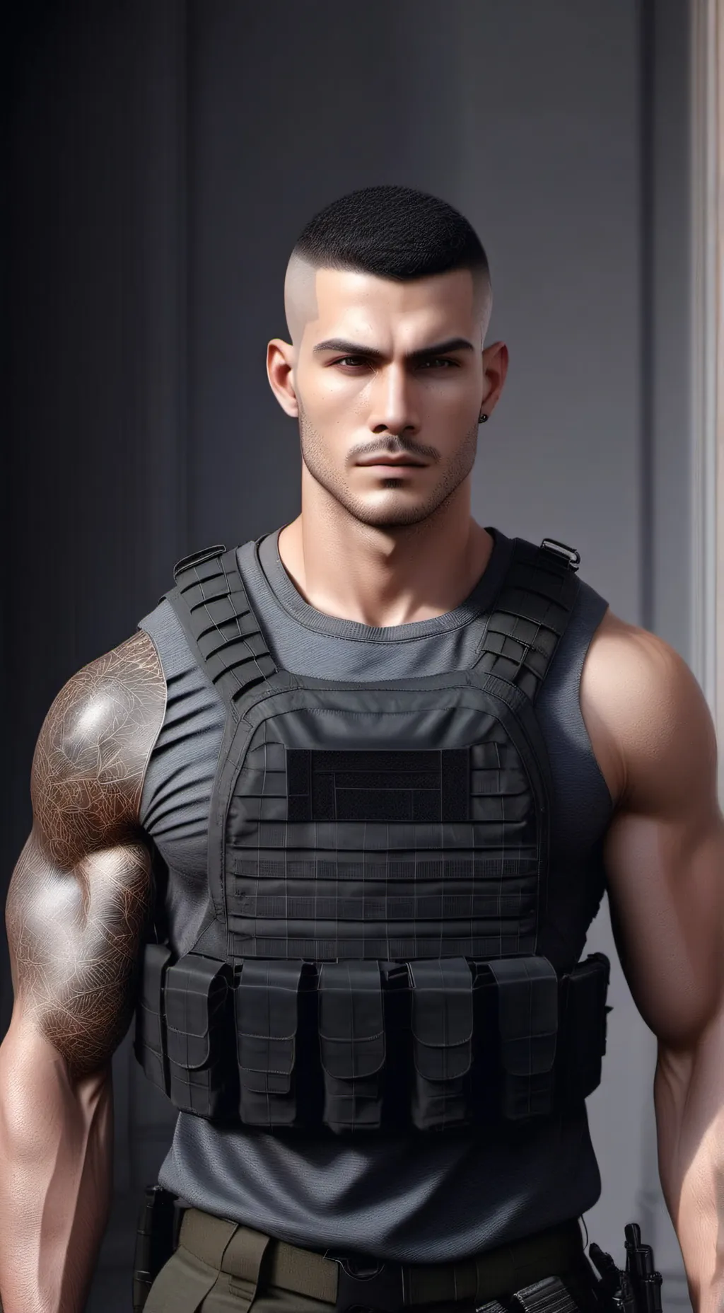 ai character: Theo  background