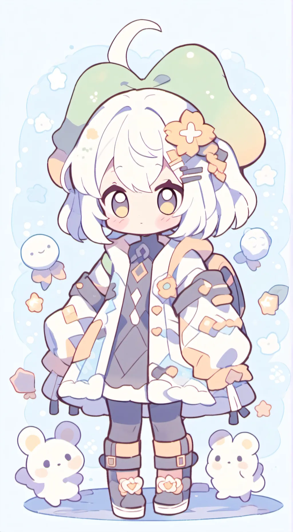 ai character: HASHIRA background