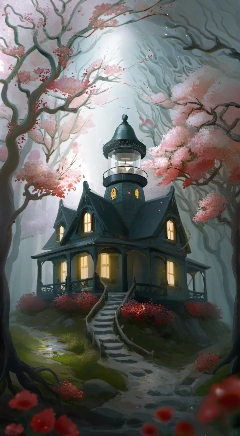 ai character: Horror Japanese🇯🇵 background