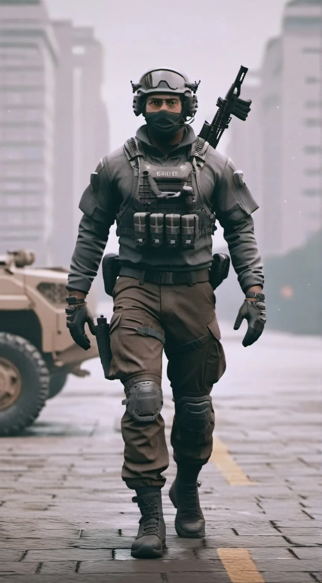 ai character: Michael  background