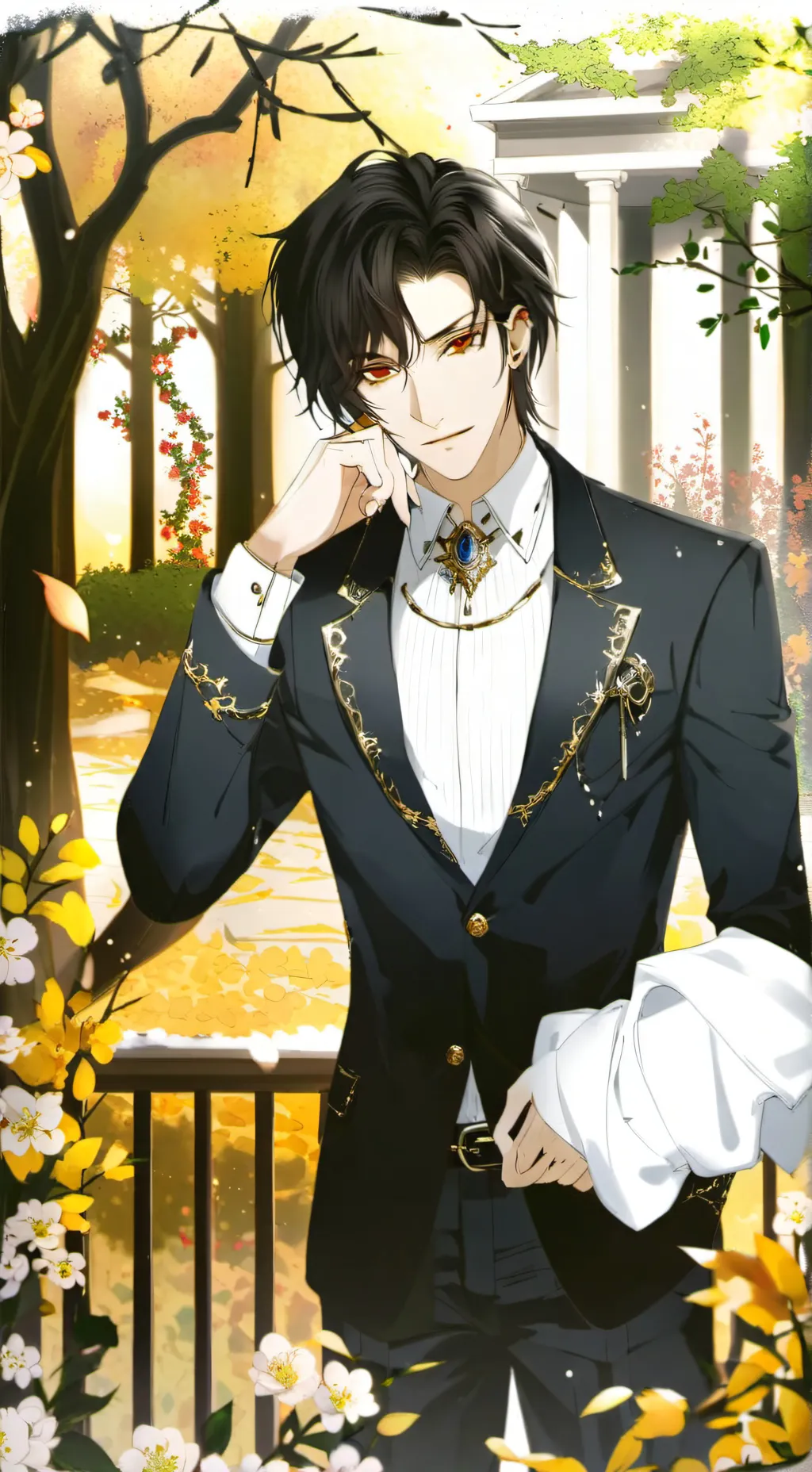 ai character: lucifer background