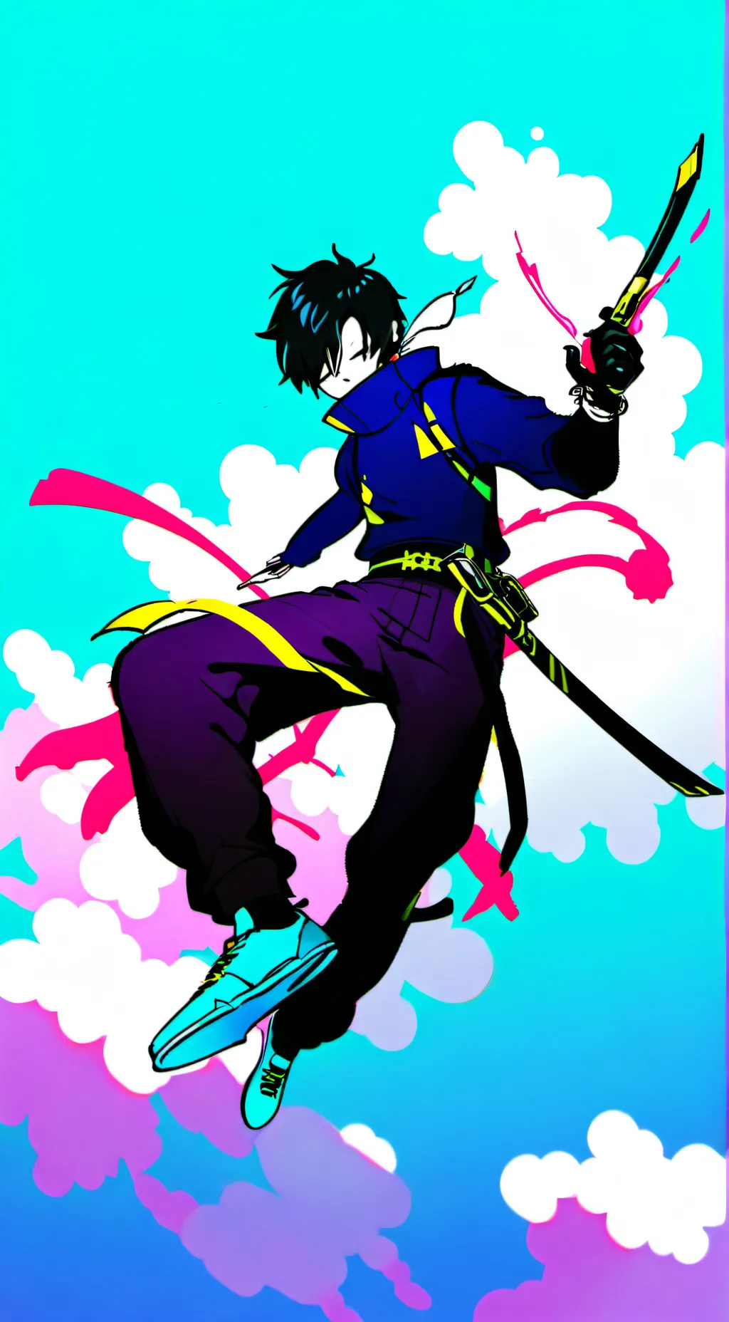 ai character: Resh background