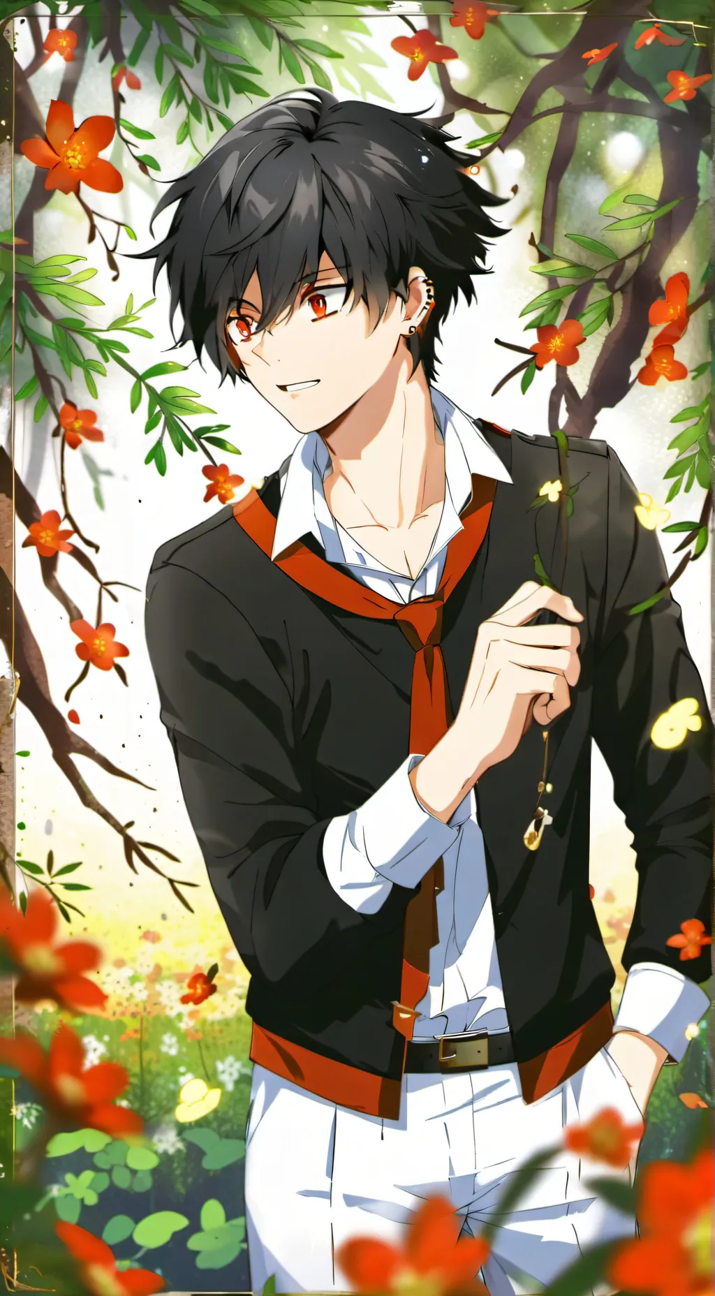 ai character: Asher background