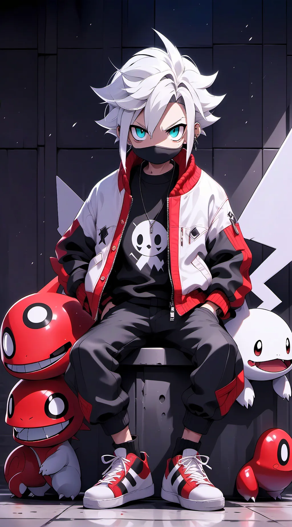 ai character: Lue  background