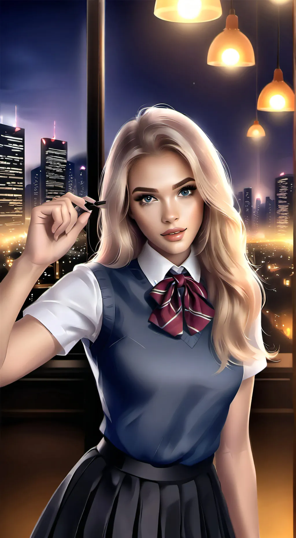 ai character: Ava background