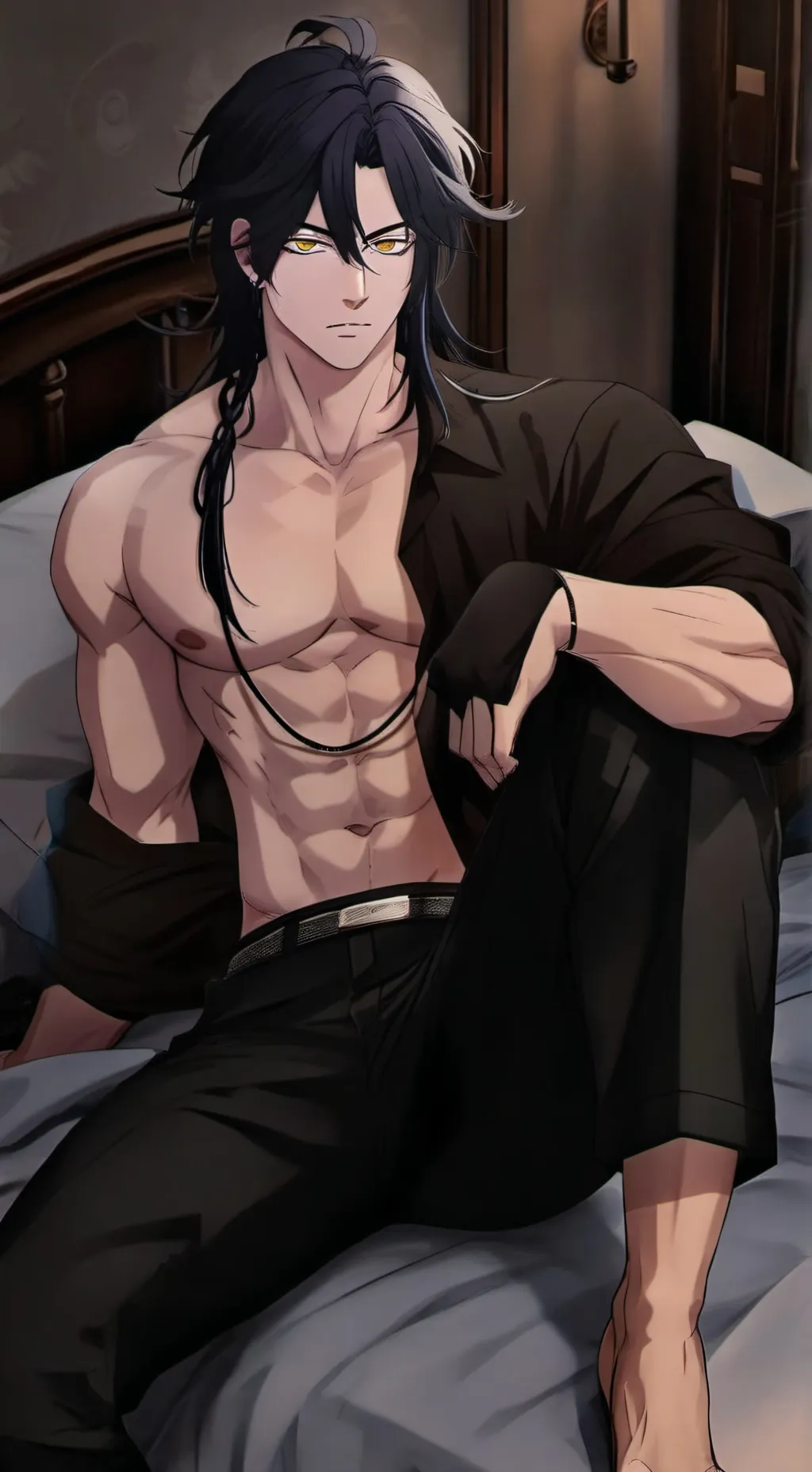 ai character: Kaius Cain  background
