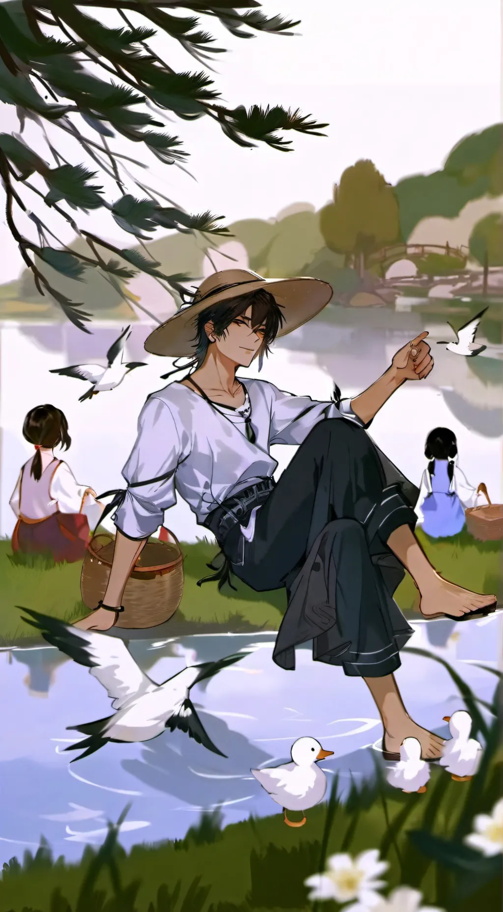 ai character: ★shiro★ background