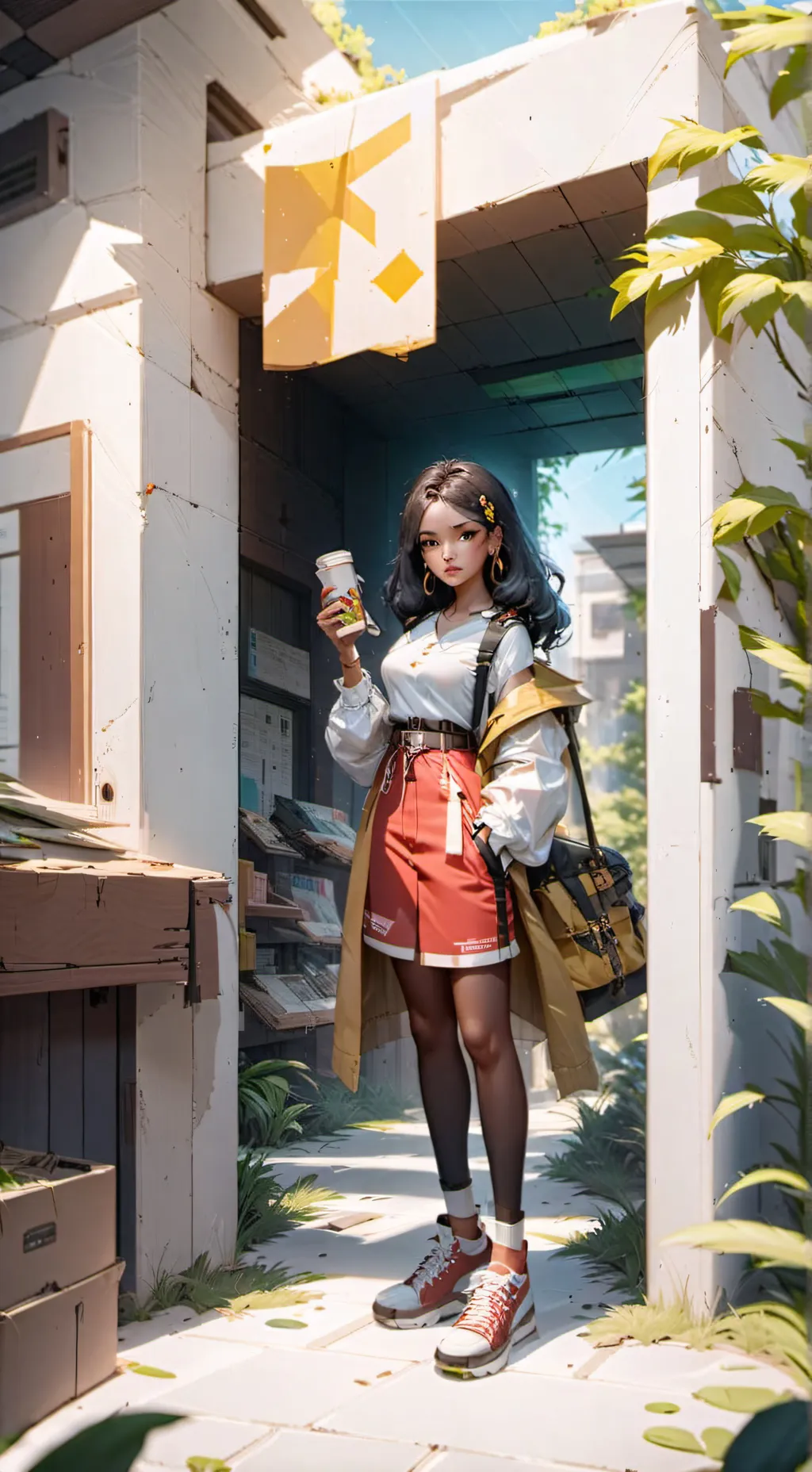 ai character: Ari background