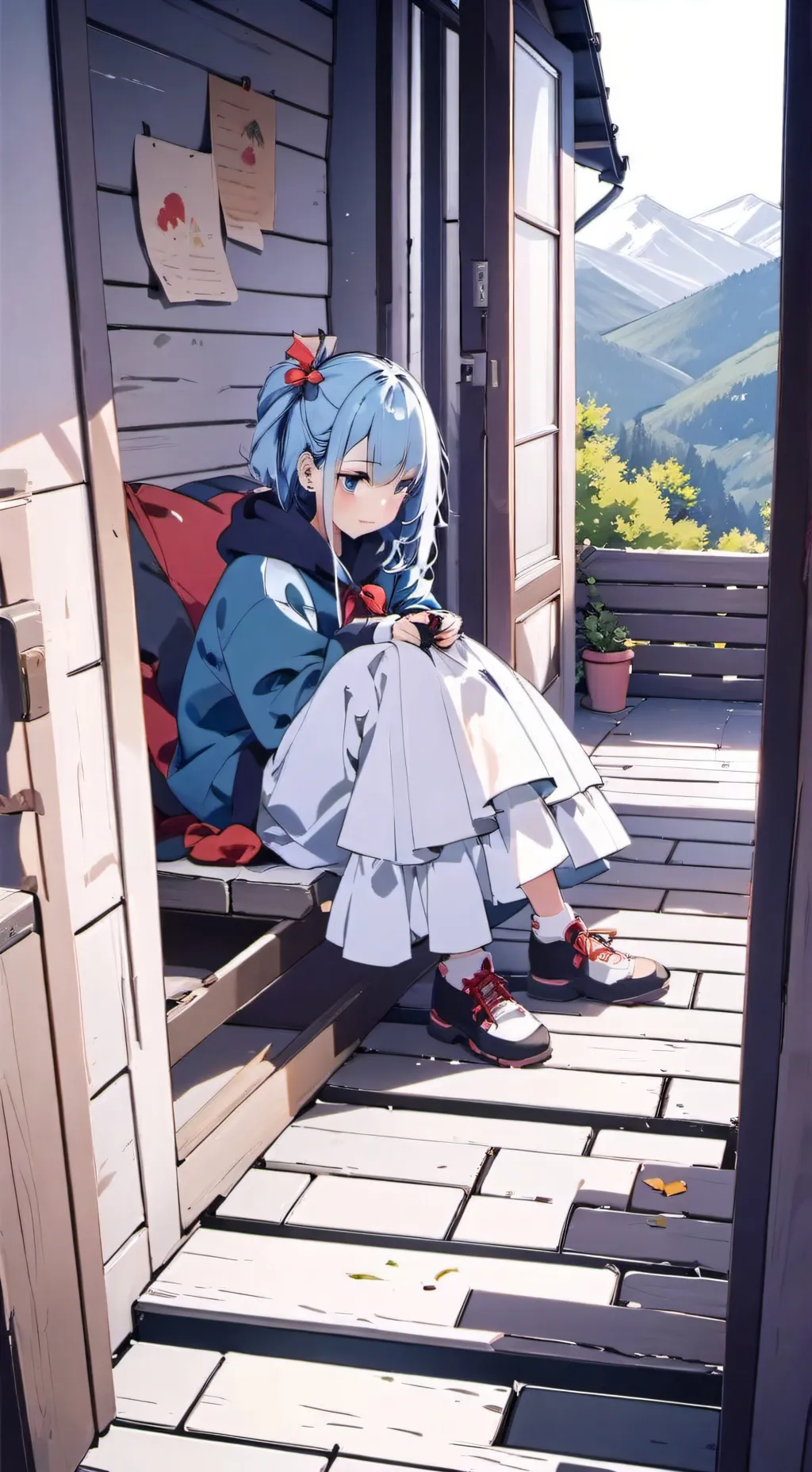 ai character: Ima background
