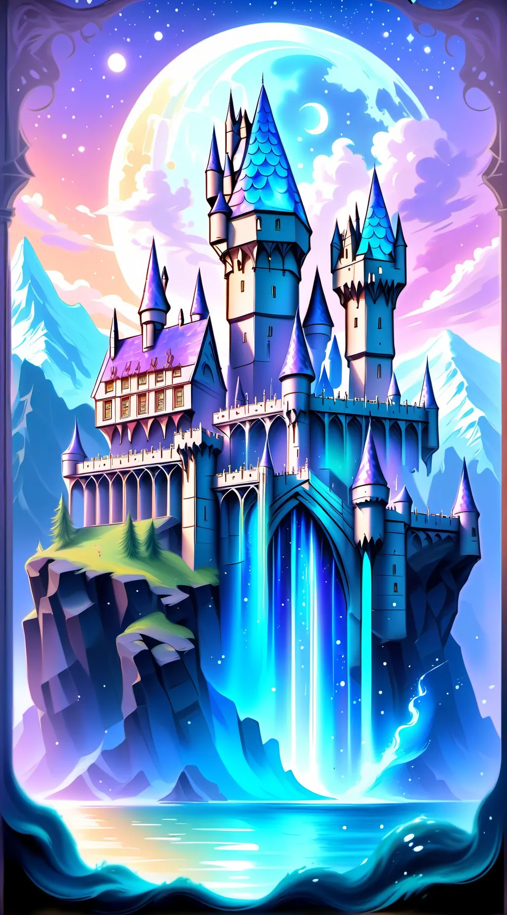 ai character: Hogwarts background