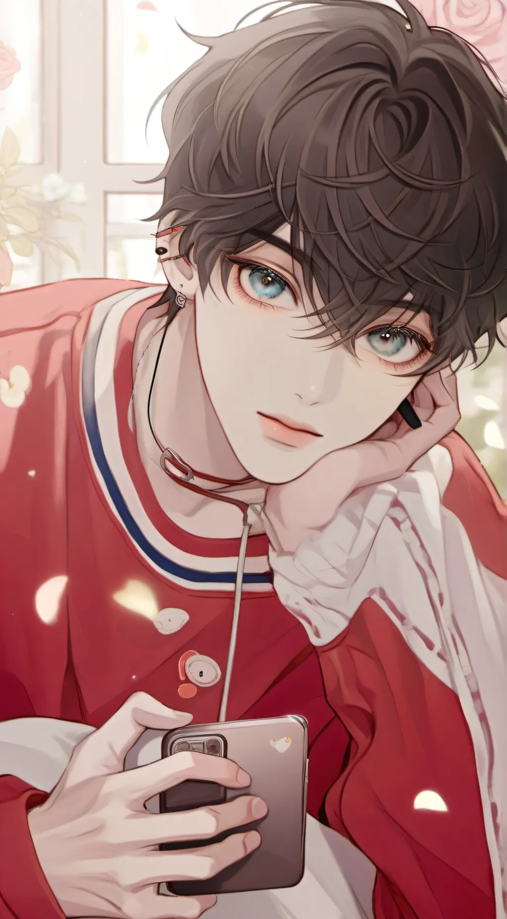 ai character: •°♤Lucas♤°• background