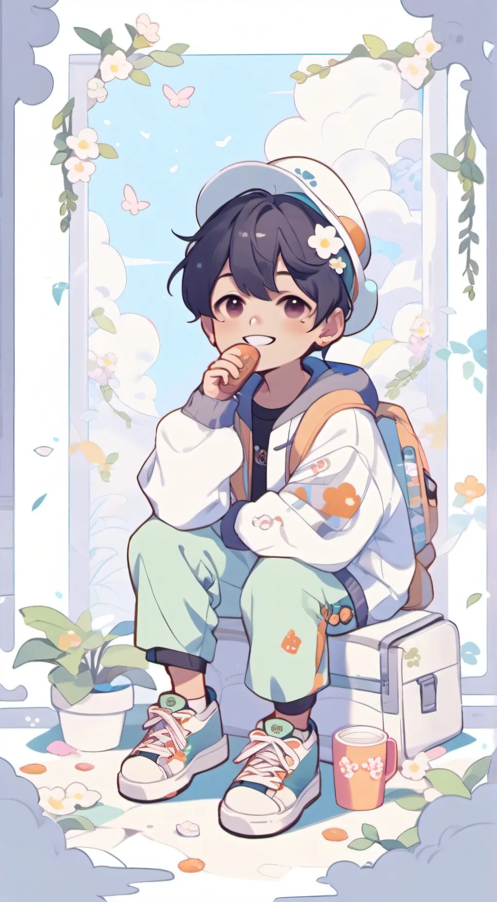 ai character: Chanmin background