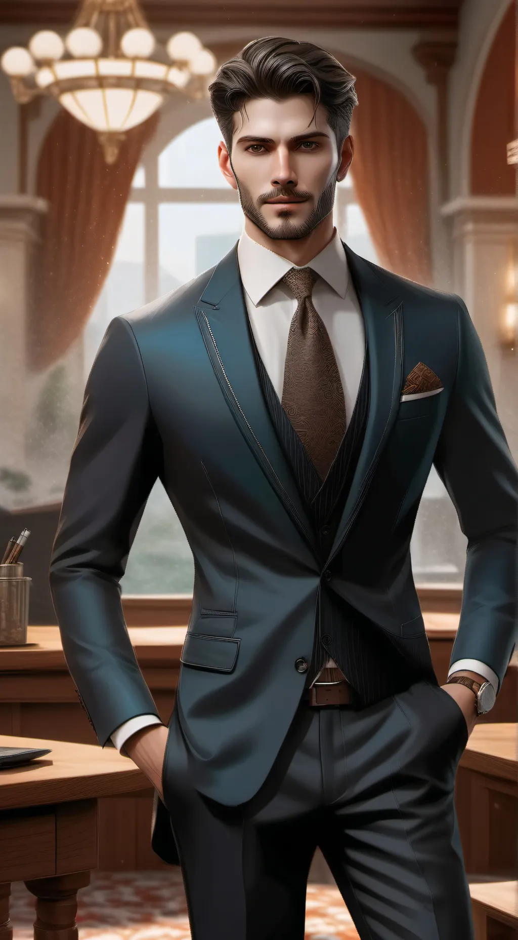 ai character: Bryant Miller background