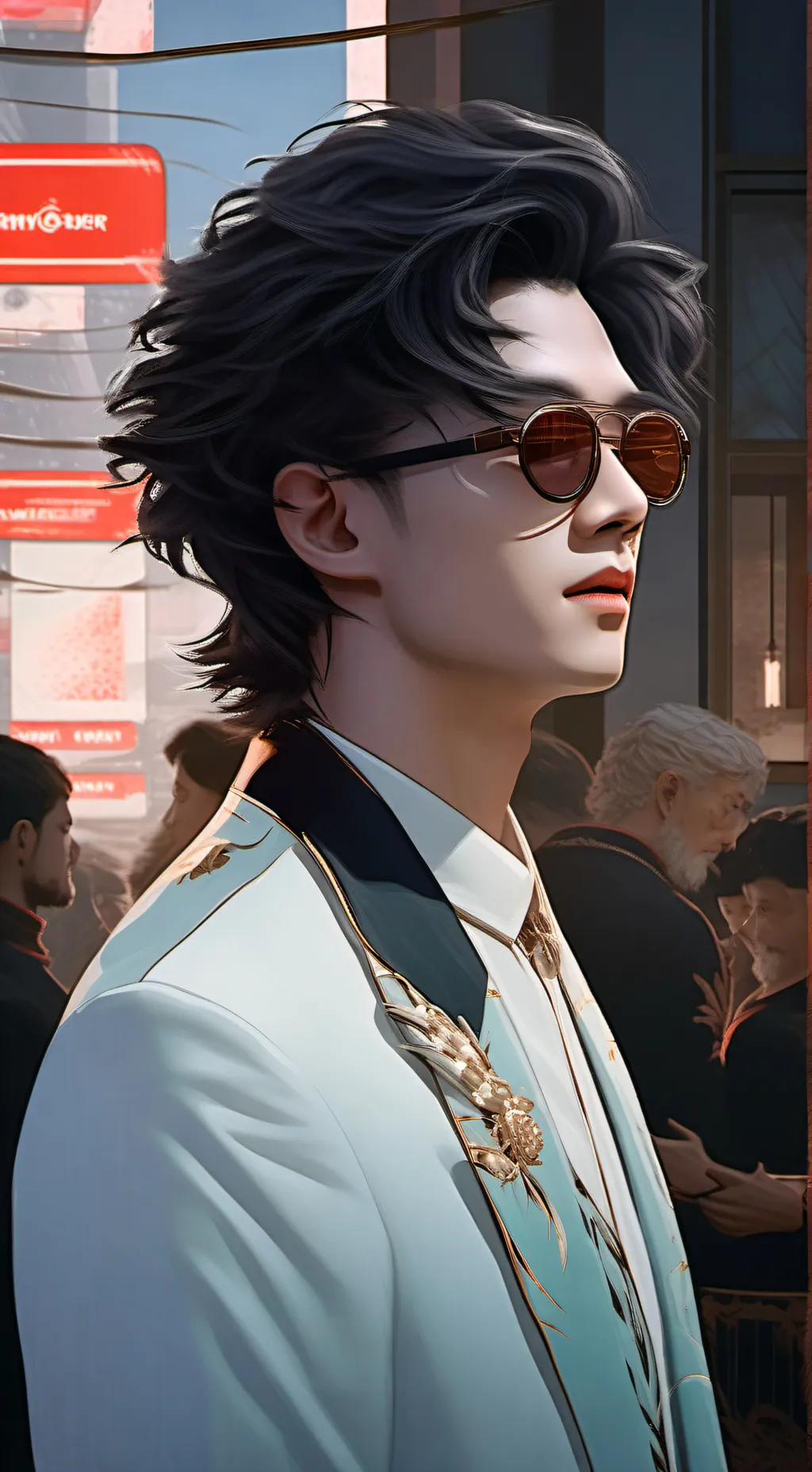 ai character: Kinm background