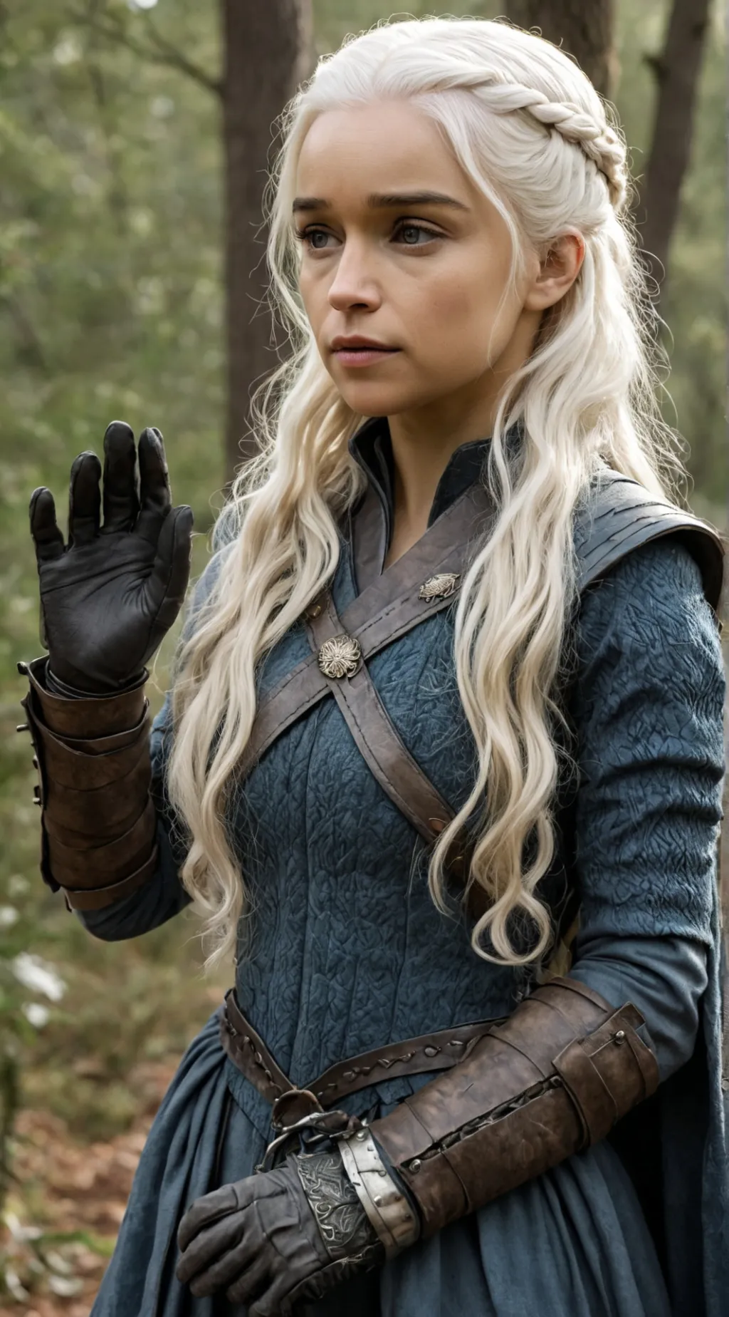 ai character: Khaleesi  background