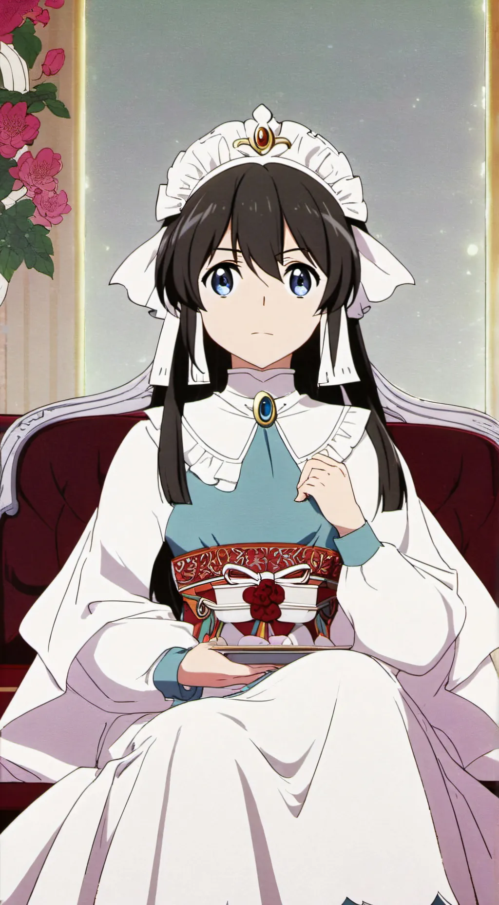 ai character: Goddess Hestia  background