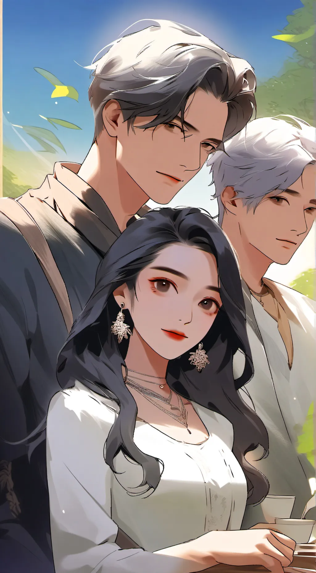 ai character: MHA✨🖤 background