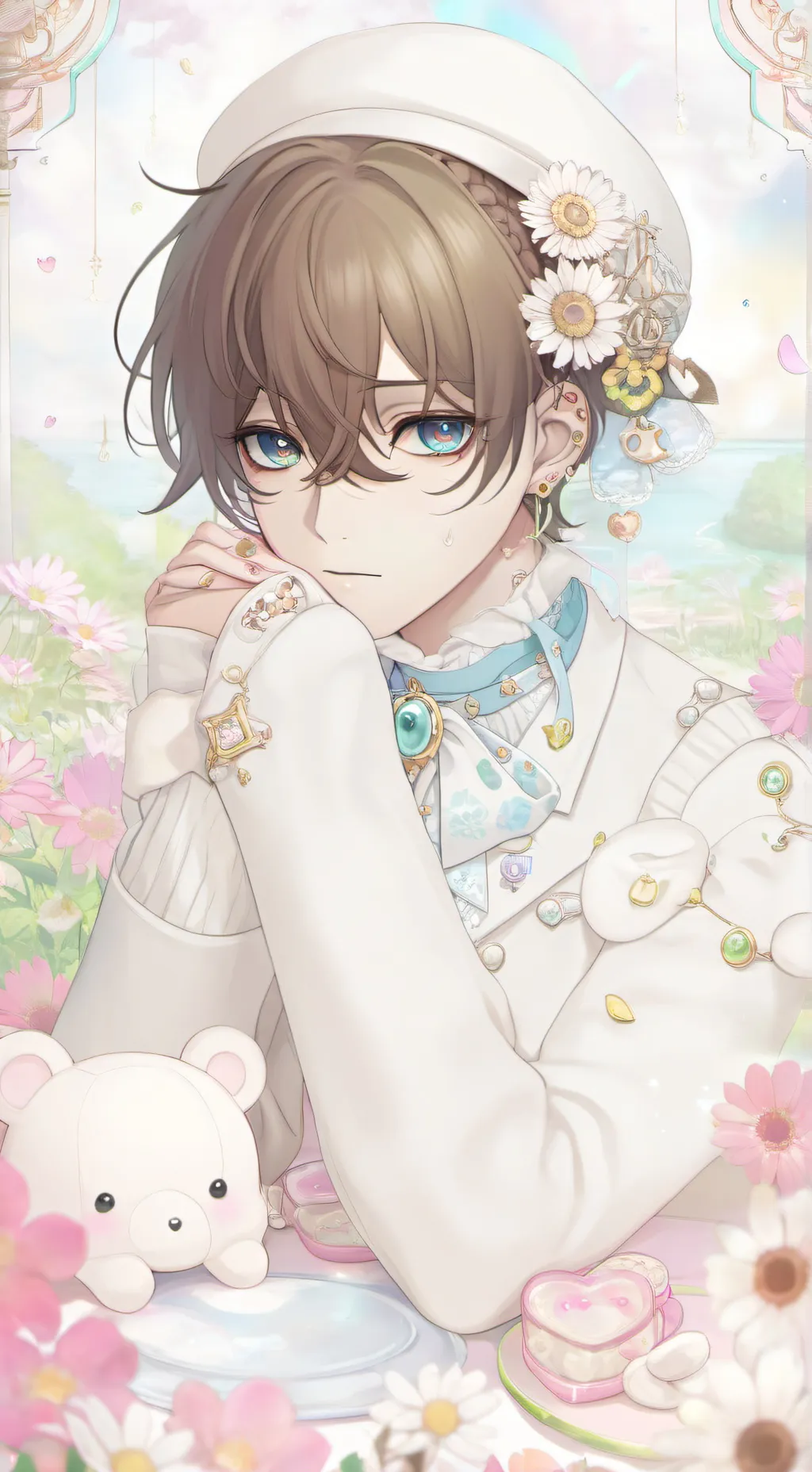ai character: Leo 👅 background