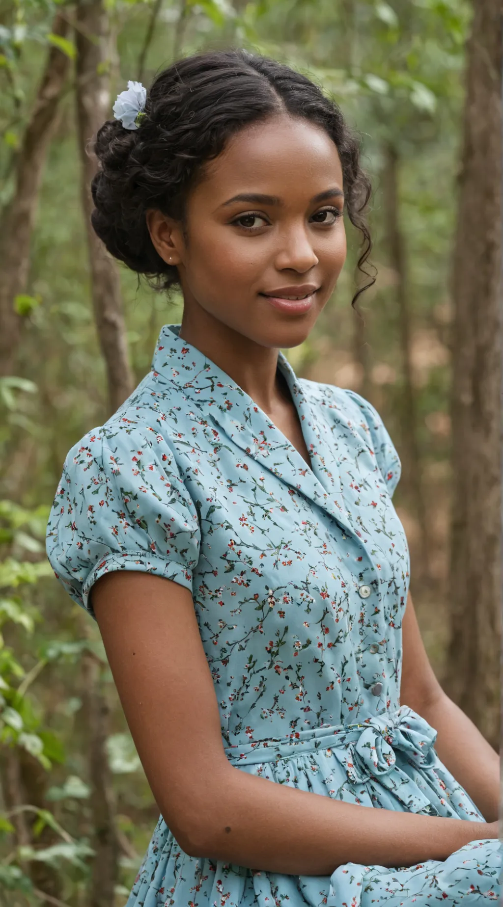 ai character: emily background